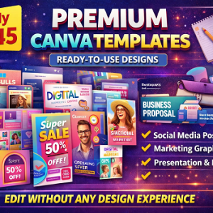 Premium Canva Templates – Ready-to-Use Designs